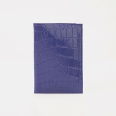 Визитница, 18 карт, цвет фиолетовый NO Brand