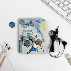 Наушники и значок van gogh, 11 х 20,8 см Like me