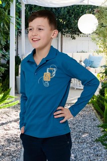 Лонгслив поло Mix Mode