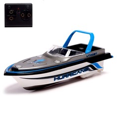 Катер радиоуправляемый mini boat, работает от аккумулятора, цвет синий NO Brand