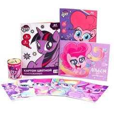 Подарочный набор на 8 марта, 9 предметов, my little pony Hasbro