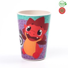Стакан детский из бамбука дракоша тоша