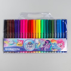 Фломастеры 24 цвета, my little pony Hasbro