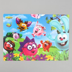 Коврик для лепки смешарики, формат a4
