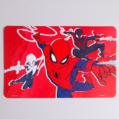 Коврик для лепки, формат a4, красный, человек-паук Marvel