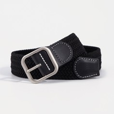 Ремень женский, ширина 3,3 см, пряжка металл, цвет черный NO Brand