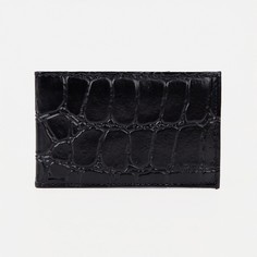 Визитница, 18 карт, цвет черный NO Brand