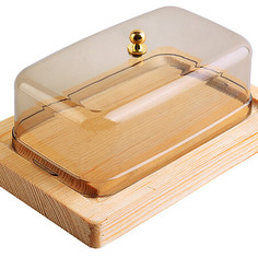 Масленка бамбук с пластик Mayer Boch