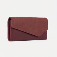 Кошелек на магнитах, цвет бордовый NO Brand