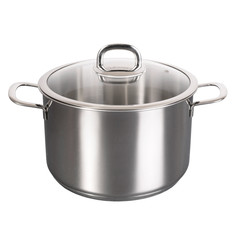 Кастрюля 6,0л стеклянная крышка Kukmara