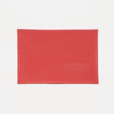 Картхолдер, цвет красный NO Brand