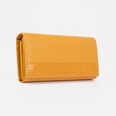 Кошелек на магнитах, цвет желтый NO Brand