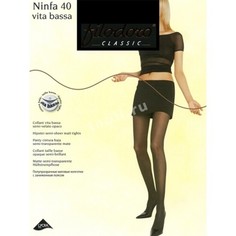 Колготки filcl ninfa 40 vita bassa nero Filodoro