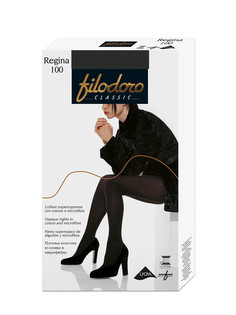 Колготки filcl regina 100 carbone (off black) Filodoro