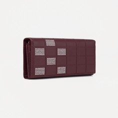 Кошелек на магнитах, цвет бордовый NO Brand