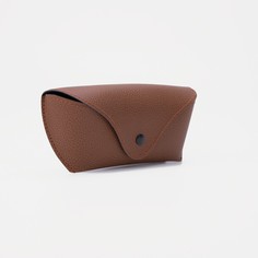 Футляр для очков, 16 × 4 × 7 см, цвет коричневый NO Brand