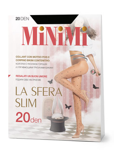 Колготки жен.mini la sfera slim 20 nero Minimi