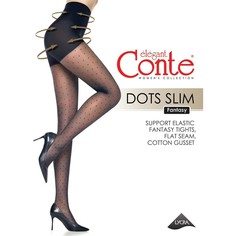 Колготки fantasy dots slim 40 Conte