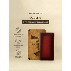 Кошелек-клатч без застежки, цвет красный NO Brand