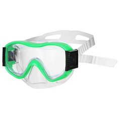 Маска для плавания детская onlytop, цвет зеленый