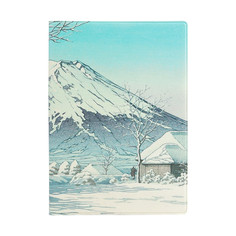 Обложка для паспорта &quot;гора футзи&quot; Kawaii