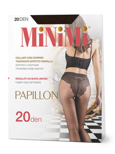 Колготки mini papillon 20 nero Minimi