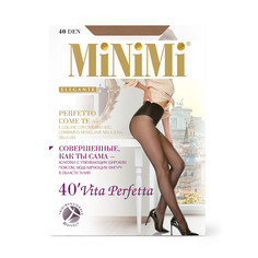 Колготки mini vita perfetta 40 (утяжка талии) caramello Minimi