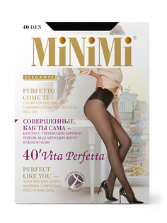 Колготки mini vita perfetta 40 (утяжка талии) nero Minimi