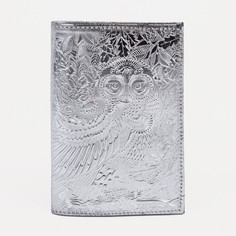 Обложка для паспорта, цвет серебряный NO Brand
