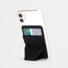 Картхолдер на телефон, цвет черный NO Brand