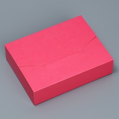 Коробка подарочная складная конверт, упаковка, Дарите Счастье