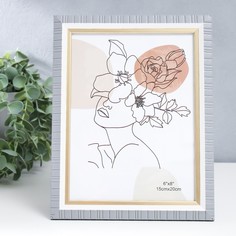 Фоторамка пластик 15х20 см NO Brand