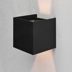 Светильник светодиодный настенный fsd-004, 6 вт, 450 лм, 3000к, ip54, 220 в, металл, черный NO Brand