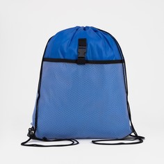 Мешок для обуви на шнурке, цвет синий NO Brand