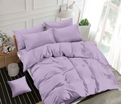 Постельное белье однотонного 1,5 сп элит Viola’