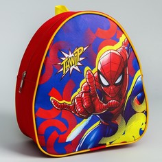 Рюкзак детский, 23х21х10 см, человек-паук Marvel