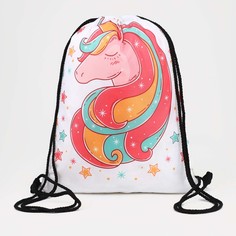 Мешок для обуви на шнурке, цвет розовый NO Brand