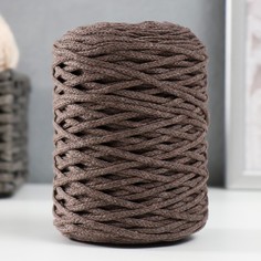 Шнур для вязания без сердечника 70% хлопок, 30% полиэстер ширина 3мм 100м/160±10гр (105) Softino