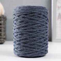 Шнур для вязания без сердечника 70% хлопок, 30% полиэстер ширина 3мм 100м/160±10гр (114) Softino