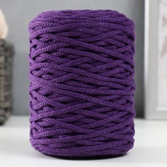 Шнур для вязания без сердечника 70% хлопок, 30% полиэстер ширина 3мм 100м/160±10гр (134) Softino