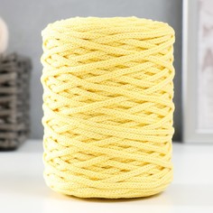 Шнур для вязания без сердечника 70% хлопок, 30% полиэстер ширина 3мм 100м/160±10гр (123) Softino