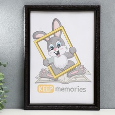Фоторамка пластик l-2 21х30 см венге (пластиковый экран) Keep Memories