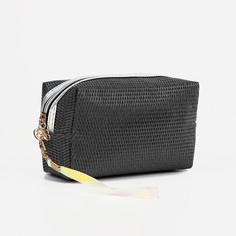 Косметичка на молнии, цвет черный NO Brand