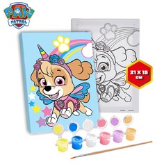 Картина по номерам, 21х15 PAW Patrol