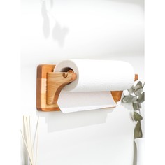 Держатель для бумажных полотенец настенный, береза, 30,5×11,5 см Adelica