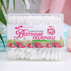 Ватные палочки визажные 180 шт NO Brand