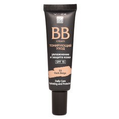 Bb-крем тонирующий уход spf15 тон 53 dark beige 30мл Viteks