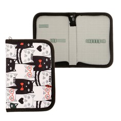 Пенал школьный на молнии 13 х 19,5 см Calligrata