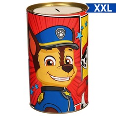 Копилка металлическая, xxl, 20,5 см х 12 см х 12 см PAW Patrol