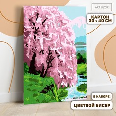 Картина по номерам с дополнительными элементами